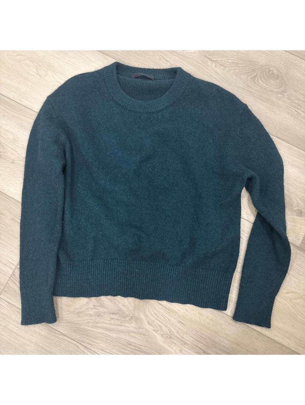 Jenni Kayne Women's Green and Blue Jumper